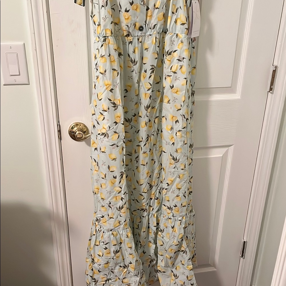 Lemon Print Sundress - Picture 4 of 8